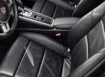 Porsche 911 Carrera S Coupe — front seats and center console