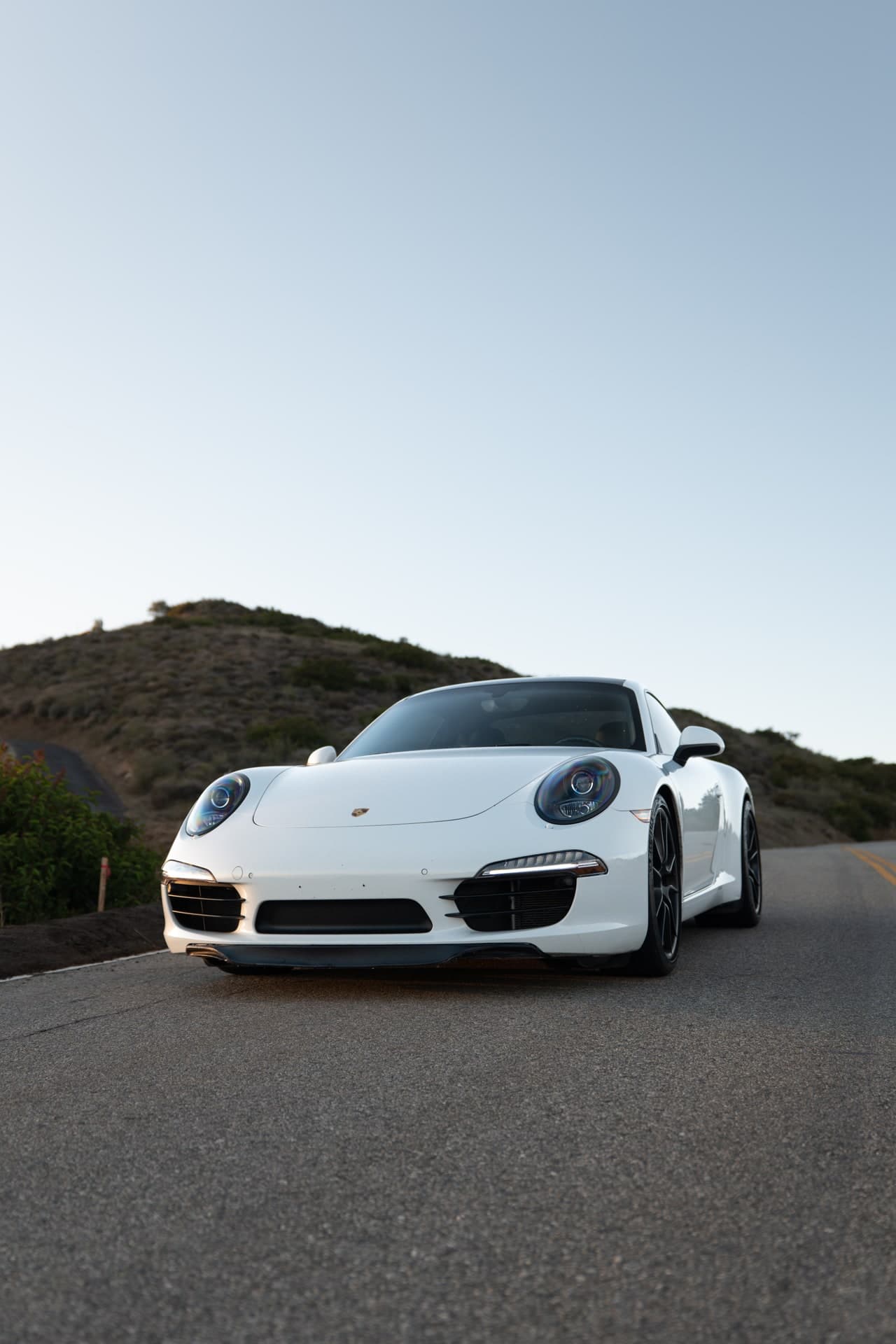 2015 Porsche 911 Carrera S Coupe — low angle front three-quarter