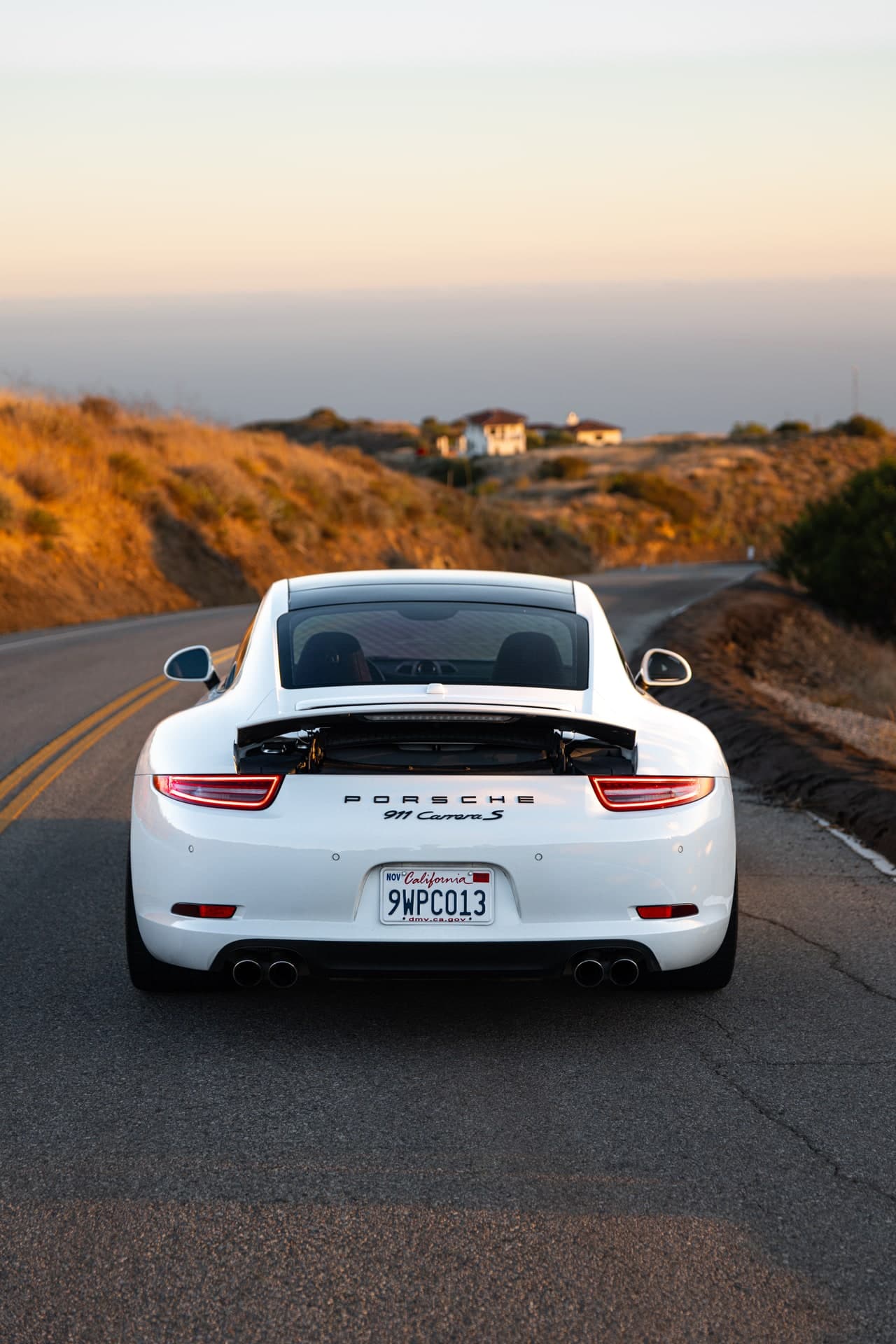 Porsche 911 Carrera S coupe available for rent in Los Angeles