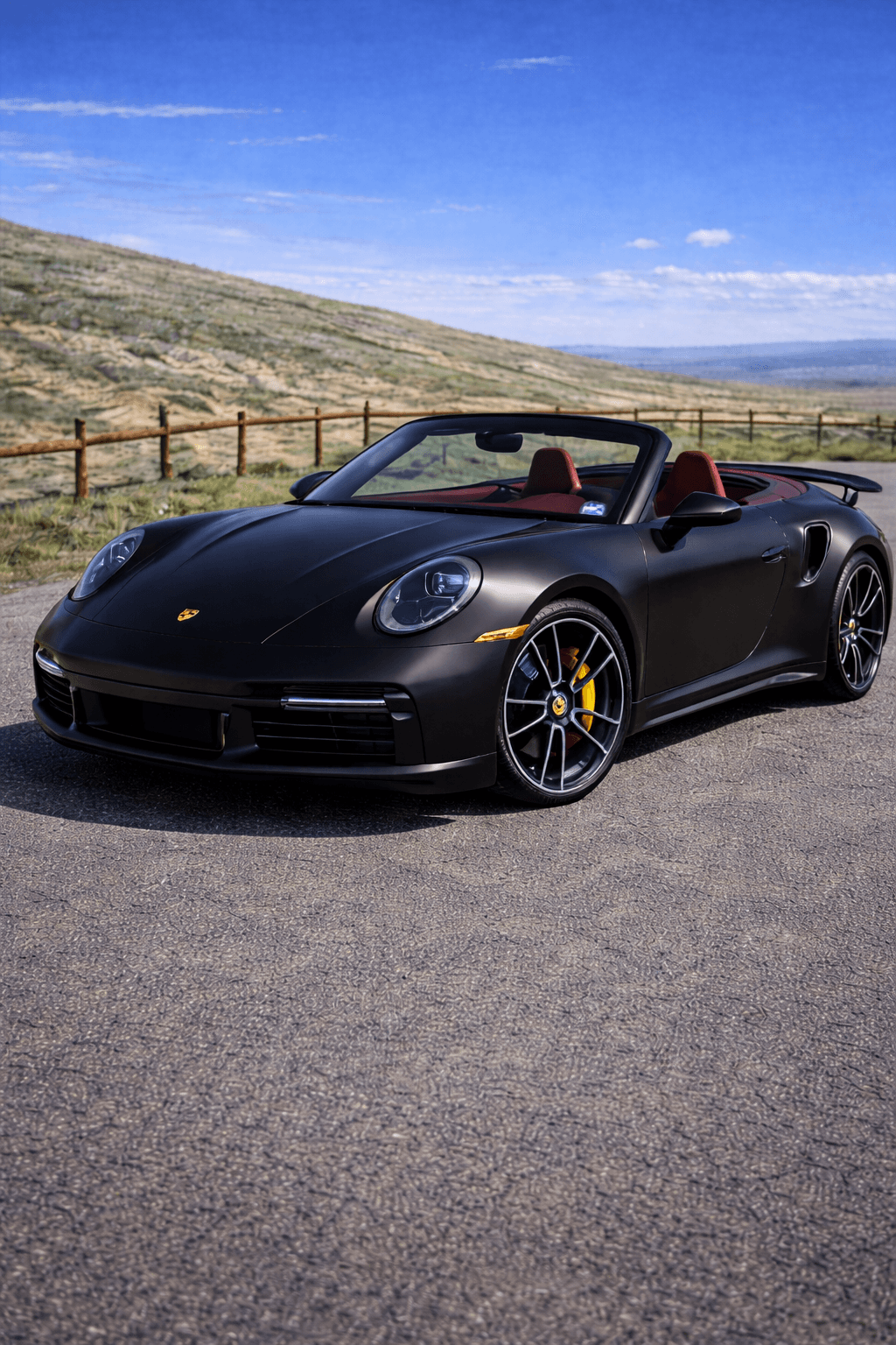 Porsche 911 Turbo S — side profile